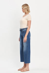 Leah Wide Leg Crop Denim