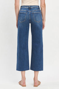 Leah Wide Leg Crop Denim