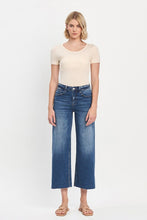 Load image into Gallery viewer, Leah Wide Leg Crop Denim
