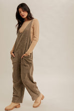 Load image into Gallery viewer, Olive Corduroy Jumpsuit
