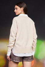 Load image into Gallery viewer, Cream Layered Sweater
