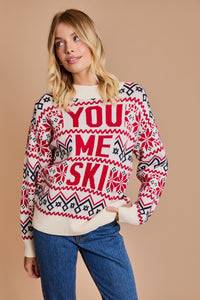 You, Me, Ski Sweater