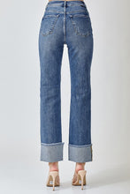 Load image into Gallery viewer, Kelly Straight Cuffed Denim
