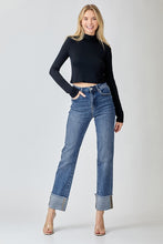 Load image into Gallery viewer, Kelly Straight Cuffed Denim
