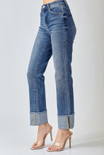 Load image into Gallery viewer, Kelly Straight Cuffed Denim
