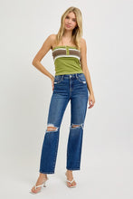 Load image into Gallery viewer, Amber Distressed Knee GF Jeans
