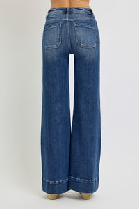 Emma Trouser Wide Leg Denim