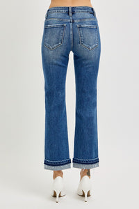 Chloe Straight Cuffed Denim