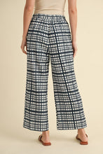 Load image into Gallery viewer, Navy Plaid Pants
