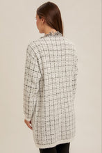 Load image into Gallery viewer, White Fringe Cardi
