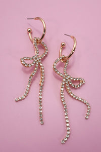 Gem Bow Hoops