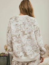Load image into Gallery viewer, Grey Abstract Floral Sweatshirt
