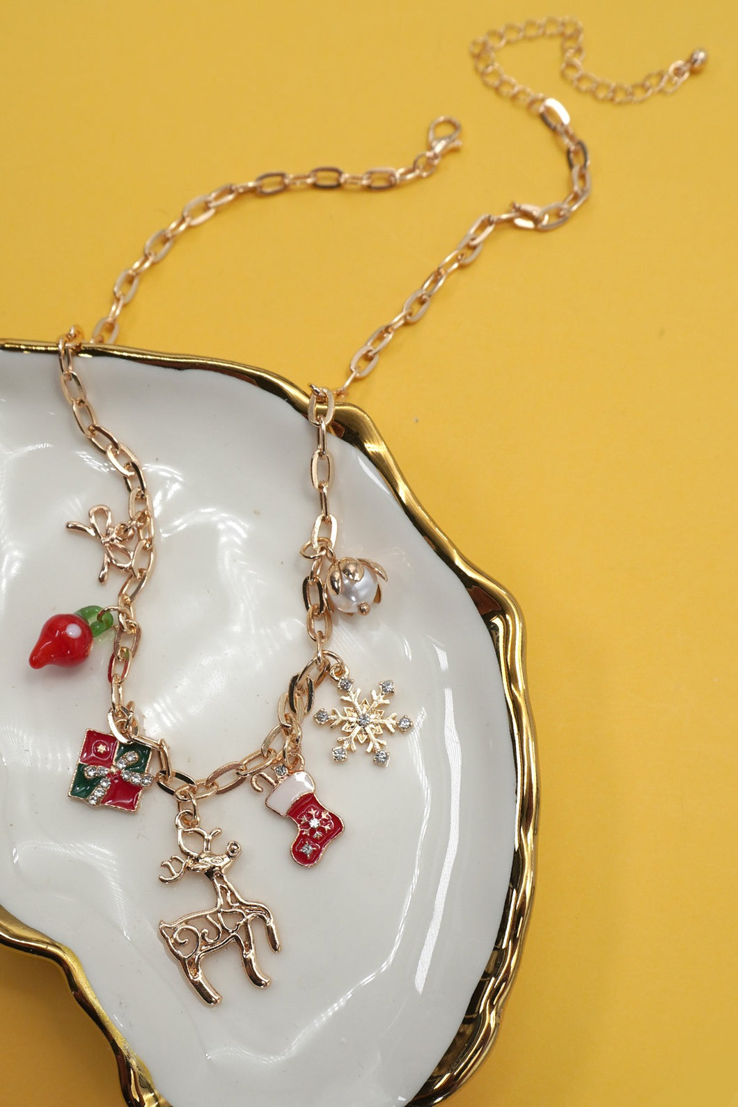 Rudolph Charm Necklace