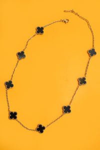 Black Clover Necklace