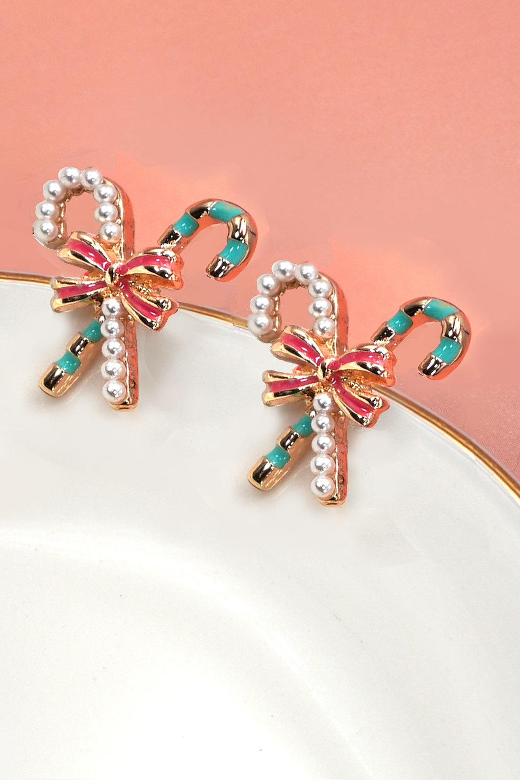 Candy Cane Earrings