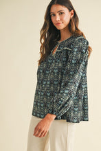 Load image into Gallery viewer, Evergreen Printed Top
