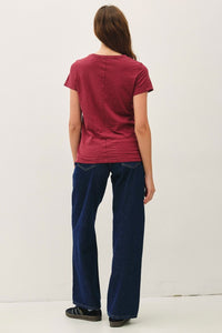 Wine Slub Tee