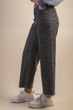 Load image into Gallery viewer, Straight Grey Leopard Pants
