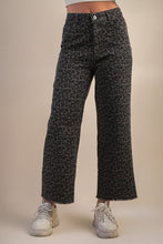 Load image into Gallery viewer, Straight Grey Leopard Pants

