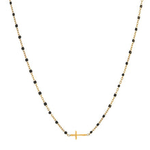 Load image into Gallery viewer, Beaded Cross Necklace
