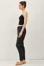 Load image into Gallery viewer, Vintage Black Tencel Pants
