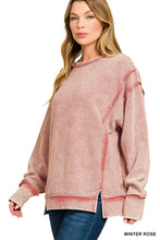 Load image into Gallery viewer, Rose Double Seam Pullover
