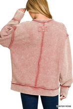 Load image into Gallery viewer, Rose Double Seam Pullover
