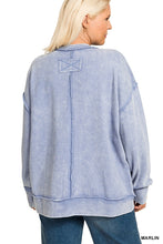 Load image into Gallery viewer, Rose Double Seam Pullover - Plus

