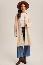Load image into Gallery viewer, Ecru Teddy Textured Coat
