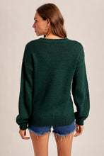 Load image into Gallery viewer, Hunter Check + Granny Square Sweater
