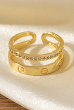 Load image into Gallery viewer, Double Layer Adjustable Ring
