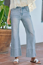 Load image into Gallery viewer, Light Wide Leg Braided Denim
