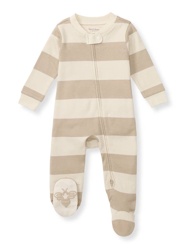 Oat Striped PJ's - Baby