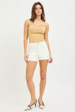 Load image into Gallery viewer, Risen Eve Cream Scalloped Pocket Shorts
