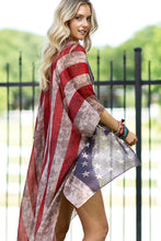 Load image into Gallery viewer, Vintage Flag Kimono
