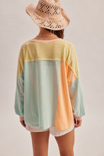 Load image into Gallery viewer, Daisy Patchwork Sherbert Top
