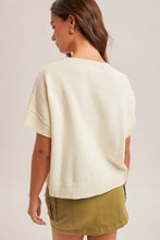 Load image into Gallery viewer, Hem + Thread Strawberry Sweater Top
