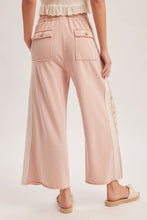 Load image into Gallery viewer, Mauve Floral Patch Pants
