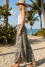 Load image into Gallery viewer, Camo Tulip Hem Pants
