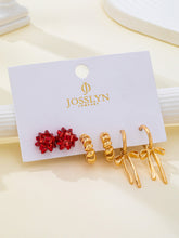 Load image into Gallery viewer, Gift Bow Earring Set
