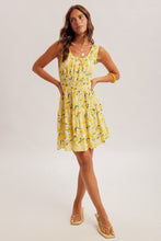 Load image into Gallery viewer, Lemon Smock Waist Dress
