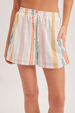 Load image into Gallery viewer, Hem + Thread Multi Stripe Shorts
