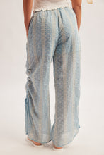 Load image into Gallery viewer, Hem + Thread Blue Cinched Pants
