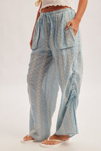 Load image into Gallery viewer, Hem + Thread Blue Cinched Pants

