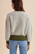 Load image into Gallery viewer, Cocoa Fuzzy V-Neck Sweater
