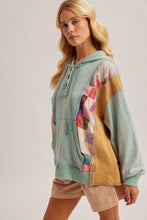 Load image into Gallery viewer, Seafoam Checkered Hoodie
