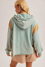 Load image into Gallery viewer, Seafoam Checkered Hoodie
