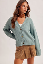 Load image into Gallery viewer, Teal Cardigan
