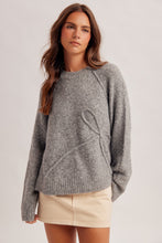 Load image into Gallery viewer, Grey Bow Sweater
