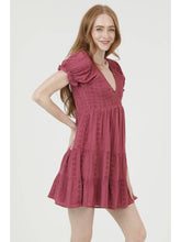 Load image into Gallery viewer, Angie Rose Smocked Eyelet Dress
